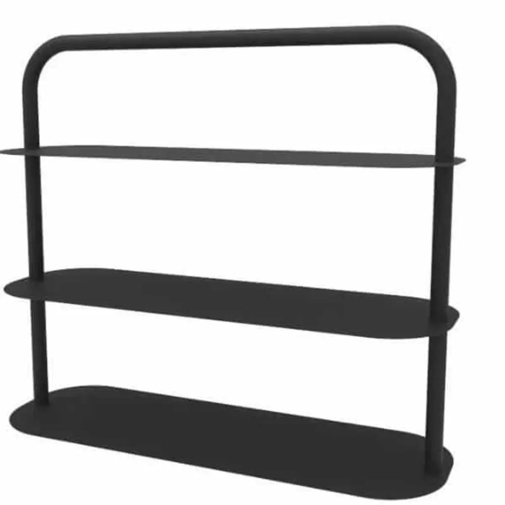 جاکفشی تمامفلزی سهطبقه حبک مدل Ferrot کد SH1020